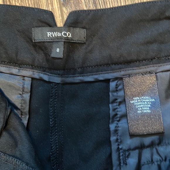 NWT RW&CO. Wide Leg Cropped Pants - Picture 4 of 7